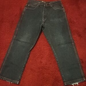 Men's Relaxed Fit Black Denim Jeans